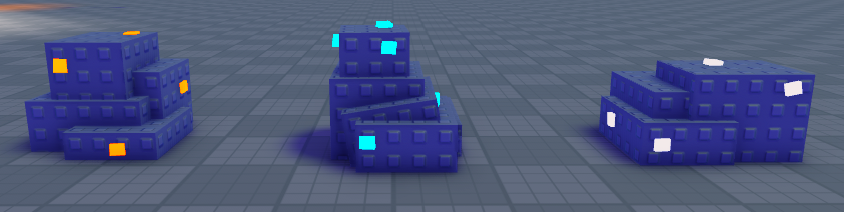 Gold, Diamond, and Iron Ores I made