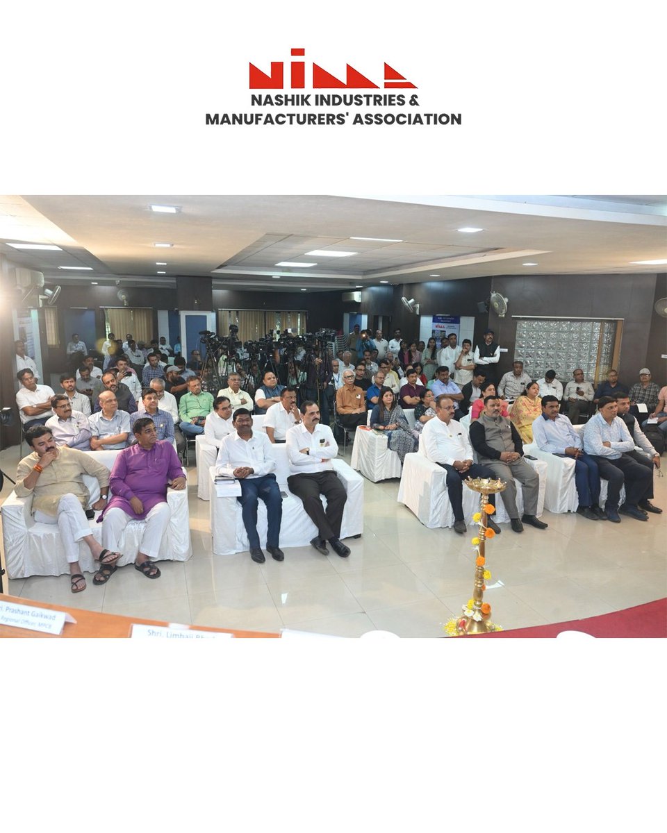 NIMANashik's tweet photo. Hon. Pankaja Munde, Minister of Environment, visited the NIMA office with senior officials to review the CETP progress in Nashik. She assured that MPCB's contribution will be doubled, ensuring the long-awaited CETP for Satpur & Ambad industries.
#MakeInNashik #BusinessGrowth https://t.co/qZWNr4Kqf3