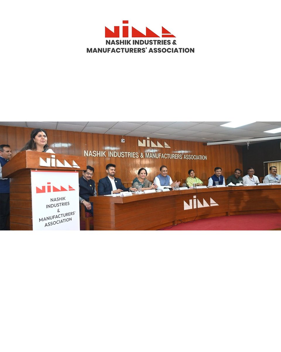 NIMANashik's tweet photo. Hon. Pankaja Munde, Minister of Environment, visited the NIMA office with senior officials to review the CETP progress in Nashik. She assured that MPCB's contribution will be doubled, ensuring the long-awaited CETP for Satpur & Ambad industries.
#MakeInNashik #BusinessGrowth https://t.co/qZWNr4Kqf3