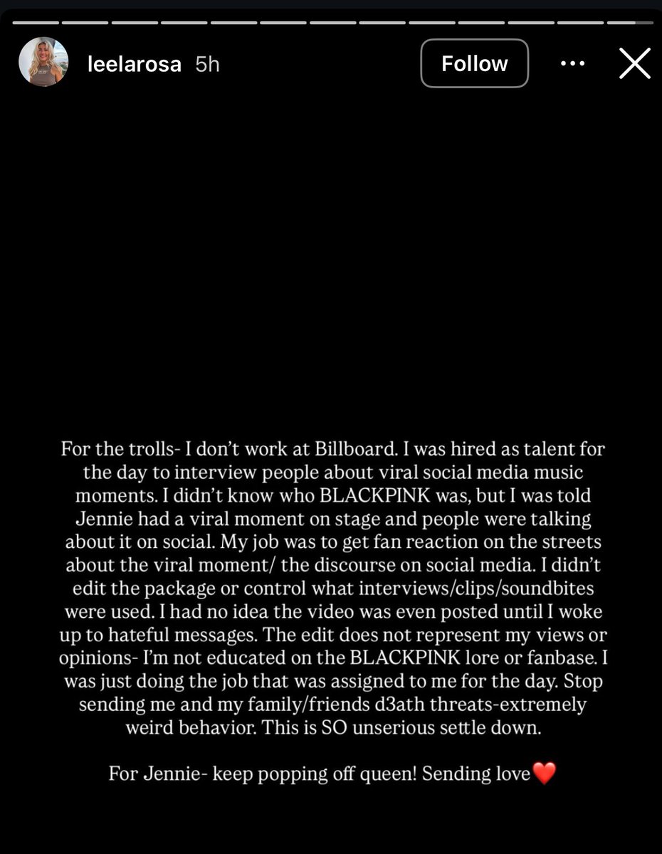 I hate this like people just do anything &amp; act like they love her when they start to face backlash so annoying <a href="/billboard/">billboard</a> you will keep losing your credibility because you don’t verify hope you stop using her name for clicks too