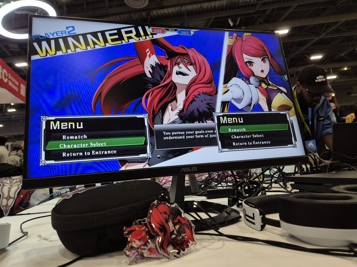 Finished 9th in the BBTag bracket today. I was kinda bummed that I fell short of top 8 again, but then I realized this is EVO so I'm really happy with how I did! It was super fun, big thank you to the organizers and all the players that showed up!