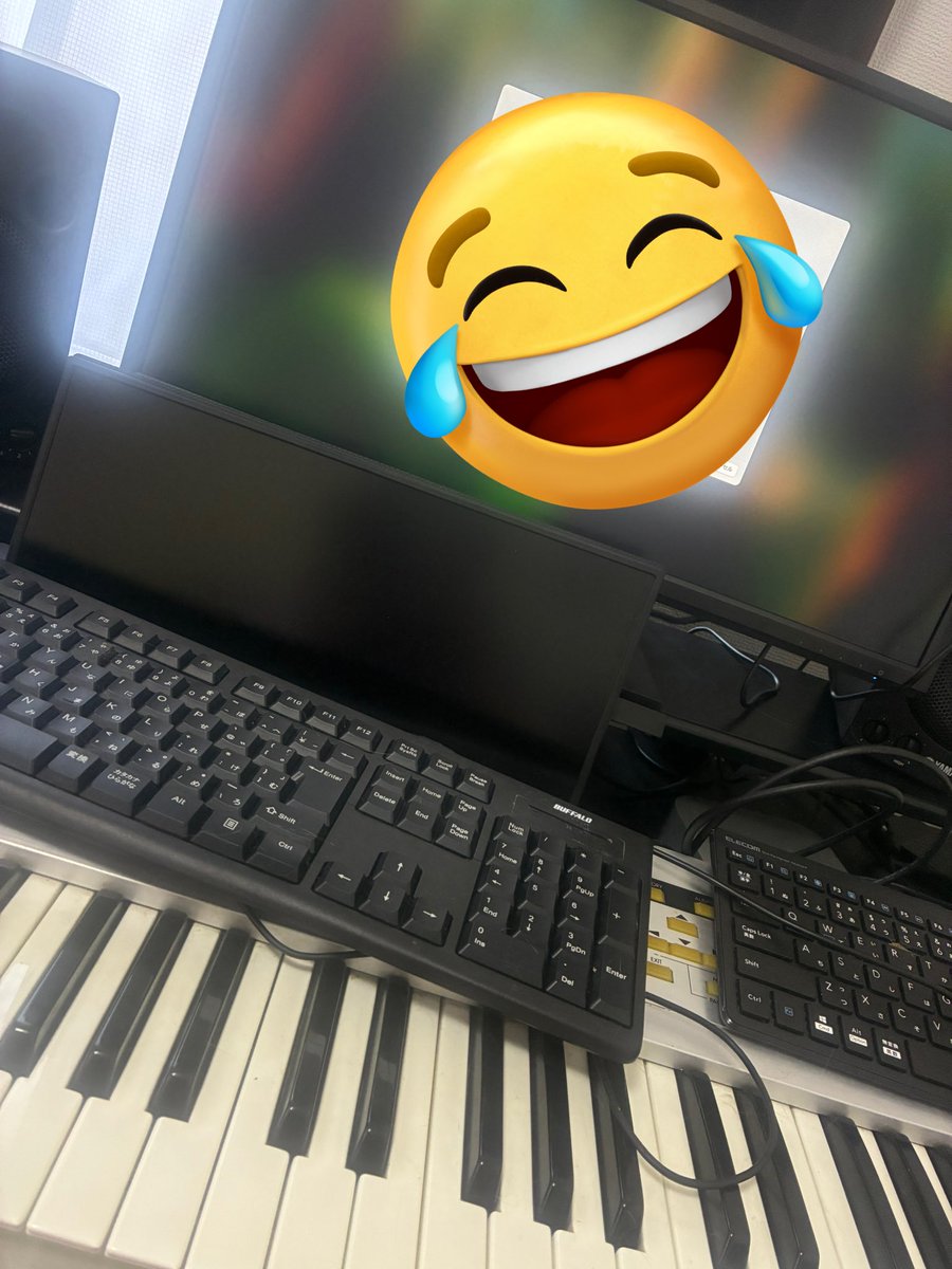 Layla_keyb's tweet image. 昨日1日で終わると思ったら大間違い！
まだまだかかりそう〜
やらなきゃいけないこと溜まってるけど、とりあえずlogicの新機能で早く遊びたい…