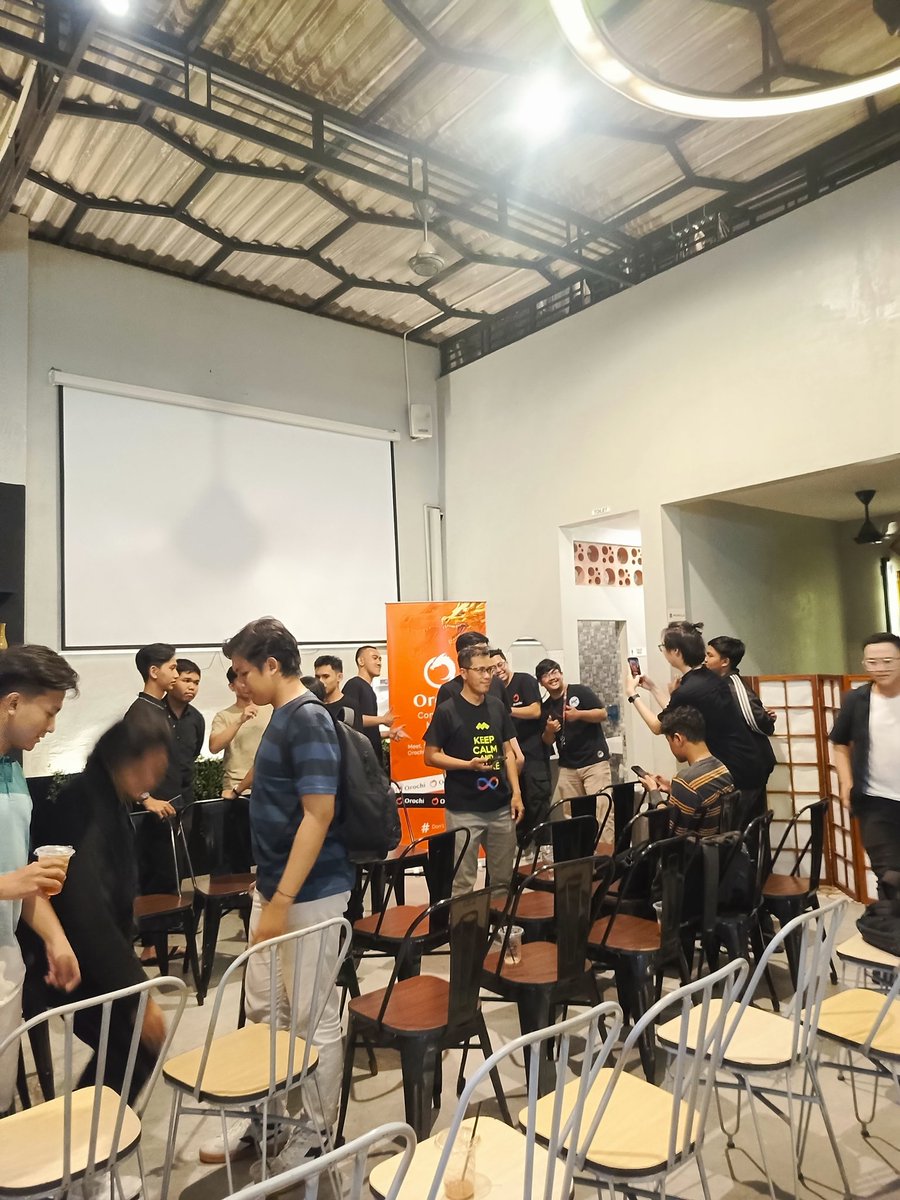 ikut event cilok minGo

Web3 Meetup kemarin asli seru abis! 🔥
 
Disini Aku ngga cuma dapat ilmu baru aja, tapi bisa ketemu orang" hebat dari <a href="/PinGoAI_Indo/">PinGo Indonesia🇮🇩</a>, <a href="/Orochi_Indo/">Orochi Network ID 🇮🇩</a>, <a href="/meta_pool_id/">Meta Pool Indonesia 🇮🇩</a>, <a href="/Phoenixindo1/">Phoenix Indonesia🇮🇩</a> sampe malem. 

Cilok Campaign 4JT bikin hati bergetar, wish me luck!