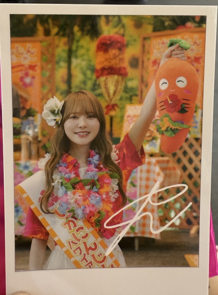 彩香ちゃんは弘子先輩に恋してる インスタントカメラ風カード 森カンナ