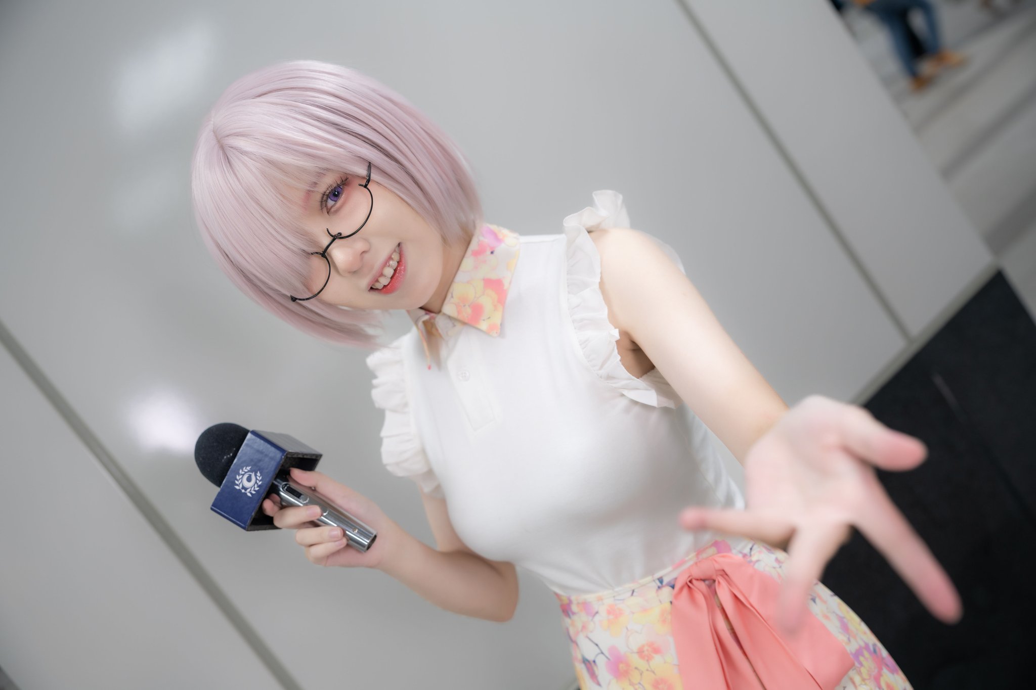 Fate/GrandOrder cosplay マシュ・キリエライト FGO マシュ・キリエライト 4周年 コスプレ衣装 【Fate/Grand