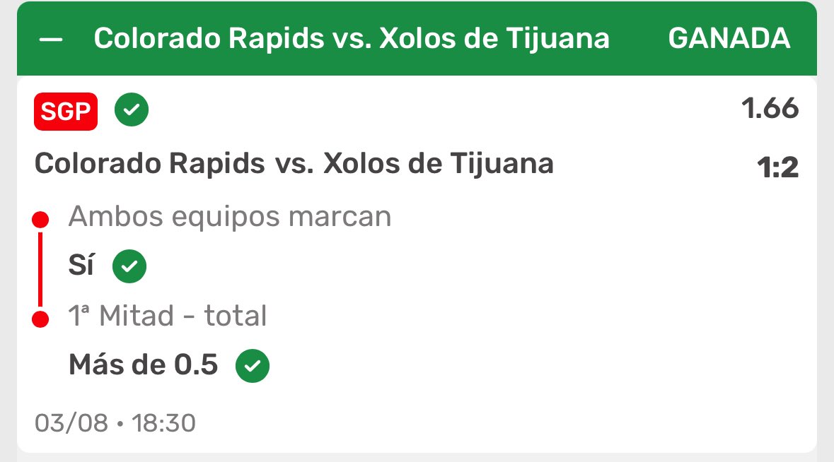 Otro buen día en <a href="/LosReyesApp/">Los Reyes 👑</a> 

Perdimos 1❌ y ganamos 4✅✅✅✅. 

El parlay se medio cobra por un push ✅.

Así se ve agosto al momento: 
❌❌✅✅✅✅✅✅
⚠️✅✅✅✅✅✅❌