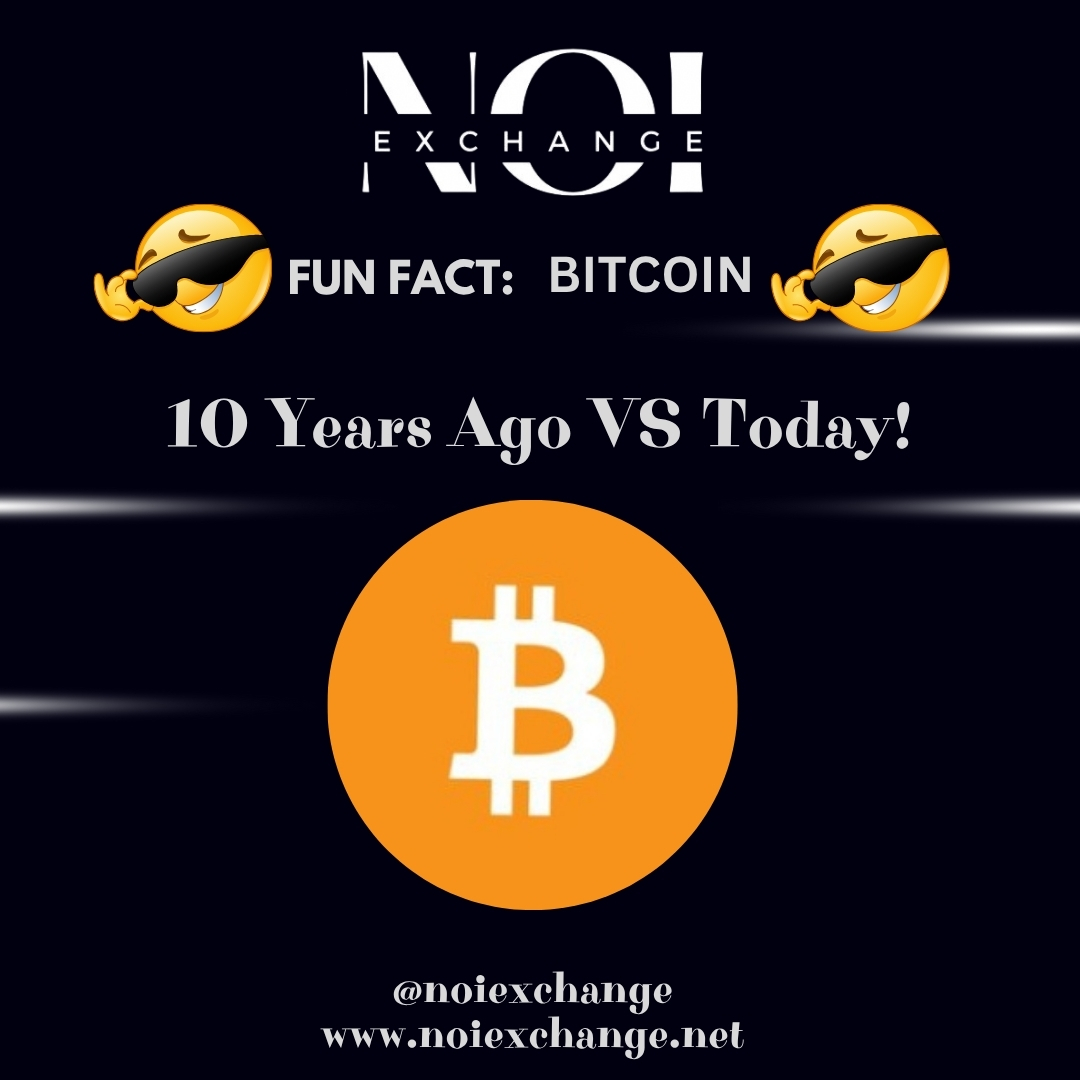 😂FUN FACT BITCOIN: 10 years ago today, Bitcoin was just $280, and now it’s soaring at $115,000!

🚀Join NOI Exchange to be part of the Crypto revolution. 

#Bitcoin #CryptoHistory #BTC #Crypto #BitcoinMilestones