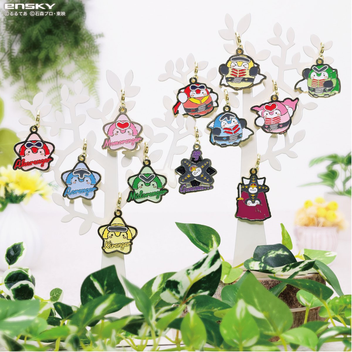 【7点セット】 コウペンちゃん はなまるベーカリー 繋がるマスコット コウペンちゃん はなまるベーカリー チョココロネな繋がる