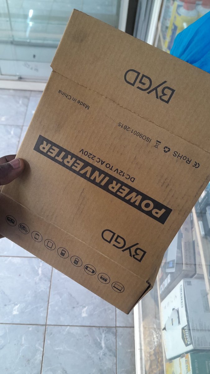 A DC 12V TO AC 220V car inverter that allows you to run household appliances in your vehicle

3750/=
0717916040