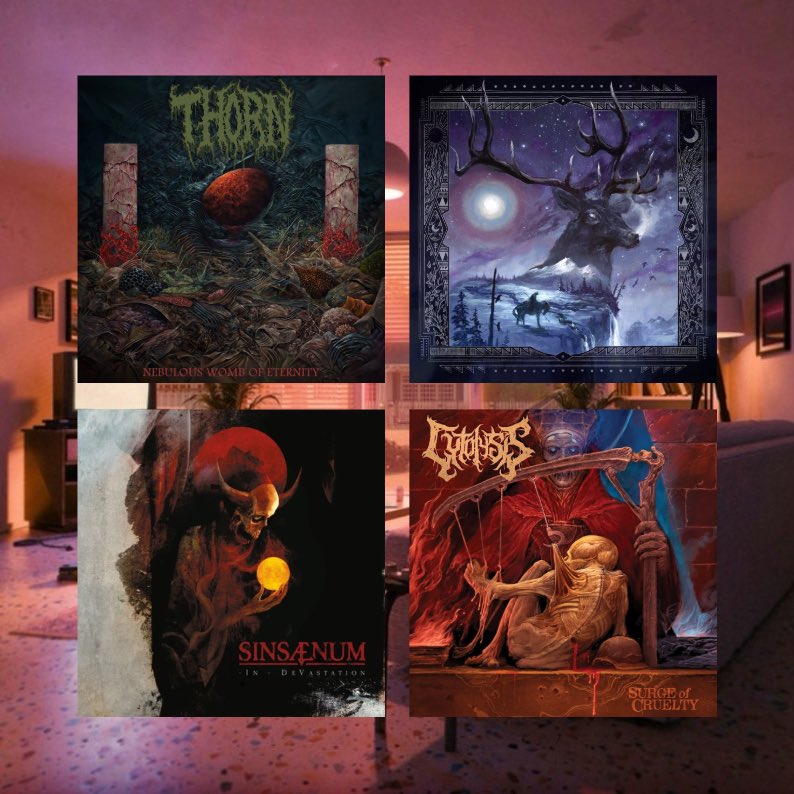 FRIDAY is coming! 🌊

THORN | BLACKBRAID | SINSAENUM | CYTOLYSIS | Dreamwake | Malthusian | Pustulant Flesh | Groaning Retch | Crypt Sermon | Theurgion | Halestorm | Liv Sin | Thousand Below | Attack Attack | Good Charlotte | Filter | Ethel Cain
#Friday #upcoming #releases