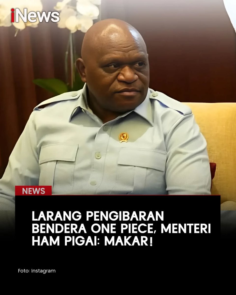 Menteri kayak gini cuman makan gaji aja, gak, sich...?

Katanya, pertukaran data (pribadi) dengan AS gak melanggar HAM...

Tapi... dia menganggap pengibaran bendera One Piece sebagai makar...

Udah gak jelas banget standar HAM orang ini... udah gak tersisa lagi idealisme sebagai