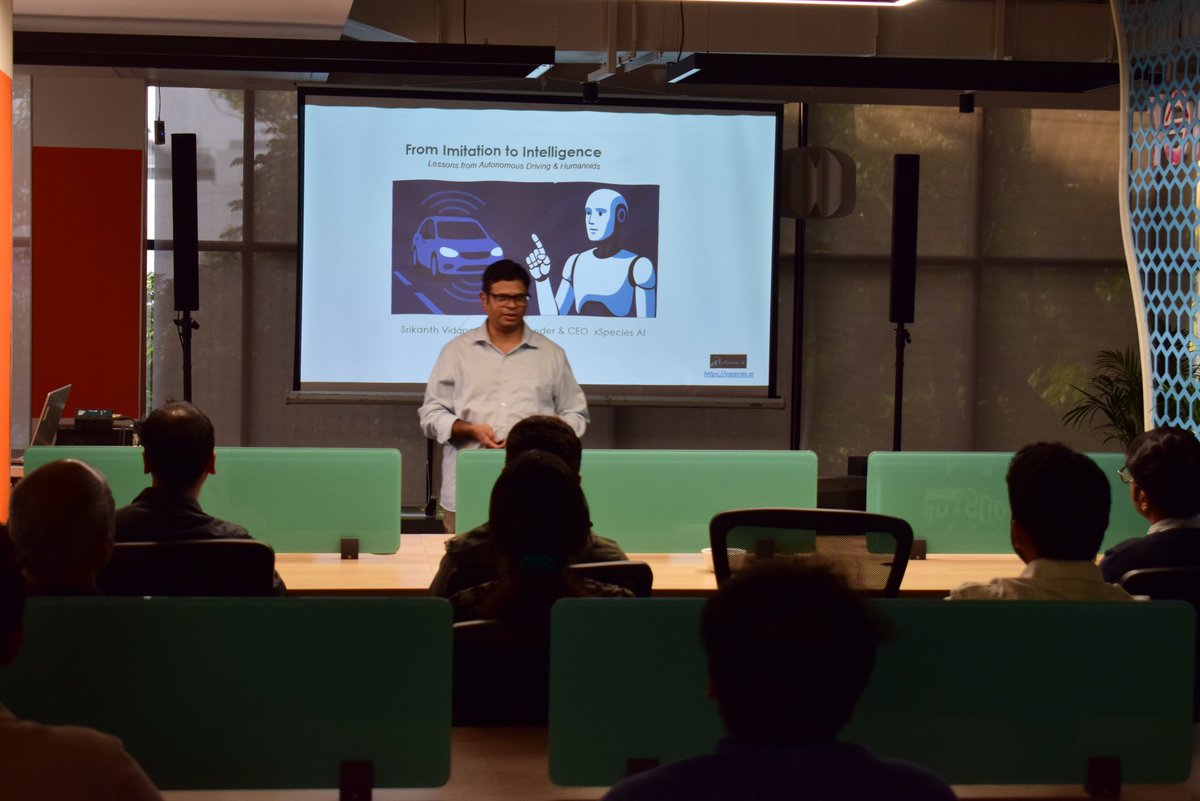 Together (@scaletogether) on Twitter photo Wrapped up an exciting week <a href="/scaletogether/">Together</a> with two incredible tech talks🙌
🧬 Inside Your Digital DNA by <a href="/_drewkirchhoff/">Drew</a>
🤖 Lessons from building autonomous systems & humanoid robots by <a href="/sreak1089/">Srikanth Vidapanakal</a>
Big thanks to <a href="/_drewkirchhoff/">Drew</a> <a href="/sreak1089/">Srikanth Vidapanakal</a> and everyone who joined in! Wrapped up an exciting week <a href="/scaletogether/">Together</a> with two incredible tech talks🙌
🧬 Inside Your Digital DNA by <a href="/_drewkirchhoff/">Drew</a>
🤖 Lessons from building autonomous systems & humanoid robots by <a href="/sreak1089/">Srikanth Vidapanakal</a>
Big thanks to <a href="/_drewkirchhoff/">Drew</a> <a href="/sreak1089/">Srikanth Vidapanakal</a> and everyone who joined in!