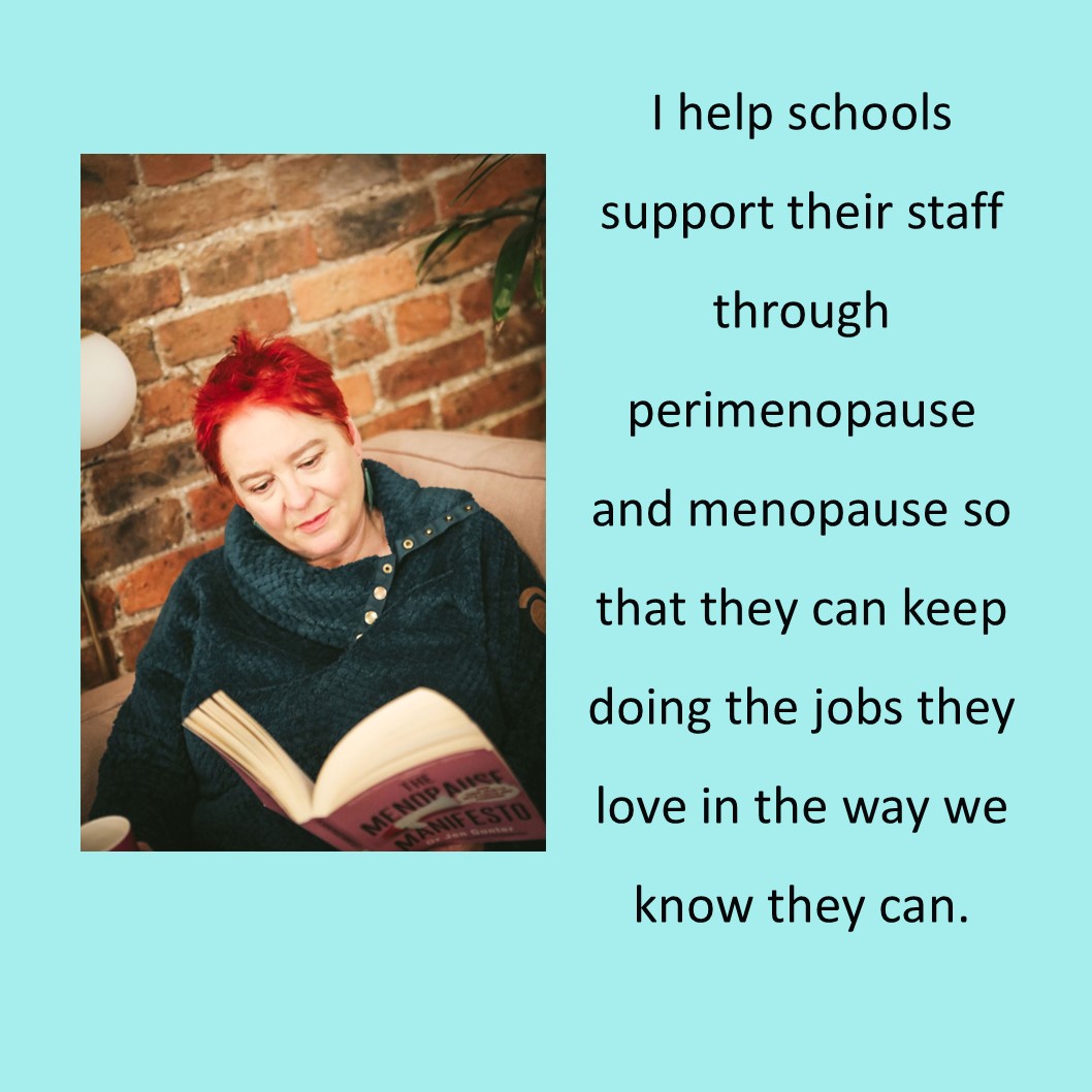 It's August. But perimenopause and menopause haven't gone away - and neither have I. Going through peri/menopause in a school is tough.

Hot flushes, mood swings, memory loss, brain fog, toilet emergencies, joint pain.

No way to escape, no way to hide, nowhere to cool down,
