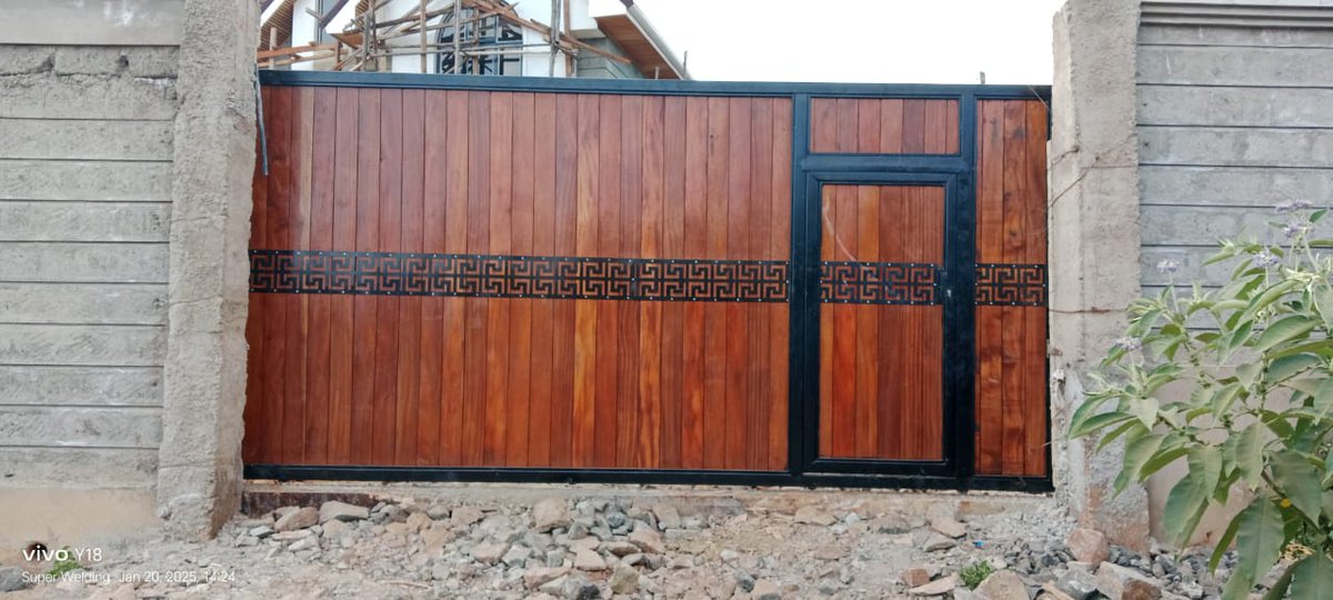 I got elegant gates, both sliding and swing gates #JengaNasi