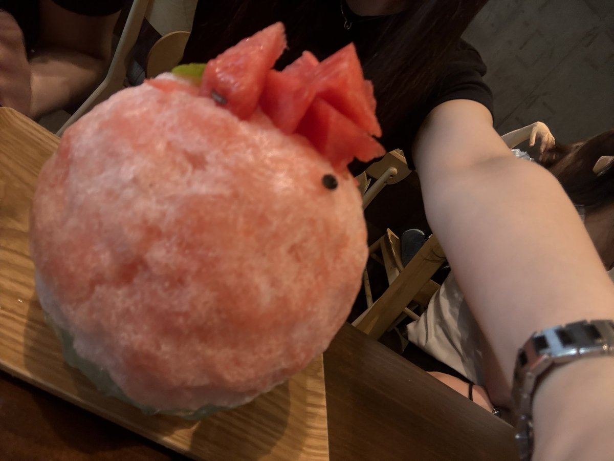 __chocoochan's tweet photo. 吉祥寺のかき氷🍧 #かき氷 https://t.co/9zvrJxC3GM