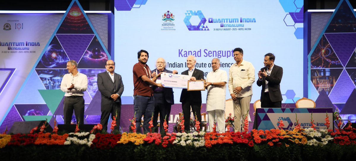 Quantum India Bengaluru Summit tweet media