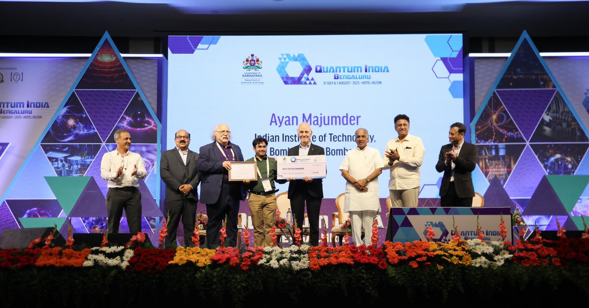 Quantum India Bengaluru Summit tweet media