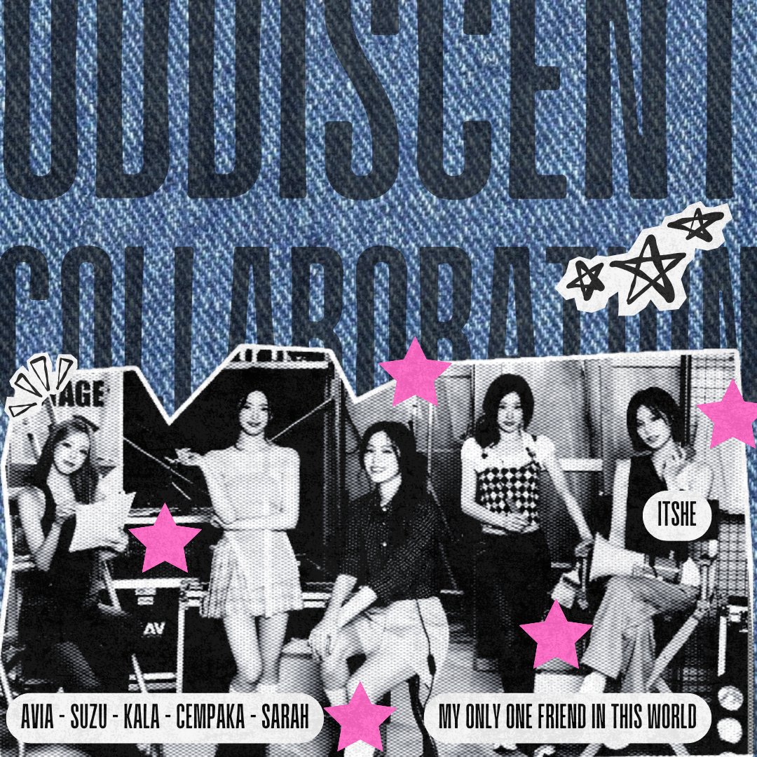 ㅤㅤㅤㅤ
ㅤㅤㅤㅤ
ₓ˚. ୭ ˚○◦˚ODDISCENT˚◦○˚ ୧ .˚ₓ

𝐎𝐃𝐃𝐋𝐘 𝐂𝐈𝐑𝐂𝐔𝐒 : 𝐏𝐋𝐀𝐘 𝐖𝐈𝐓𝐇 𝐔𝐒!

ODDISCENT 1ST COLLABORATION

THE FOURTH TALENT : MEET WITH THE COOL GIRLS, <a href="/IT_SHEofficial/">ITSHÉ.</a> 

ₓ˚. ୭ ˚○◦˚ODDISCENT˚◦○˚ ୧ .˚ₓ
ㅤㅤㅤㅤ
ㅤㅤㅤㅤ