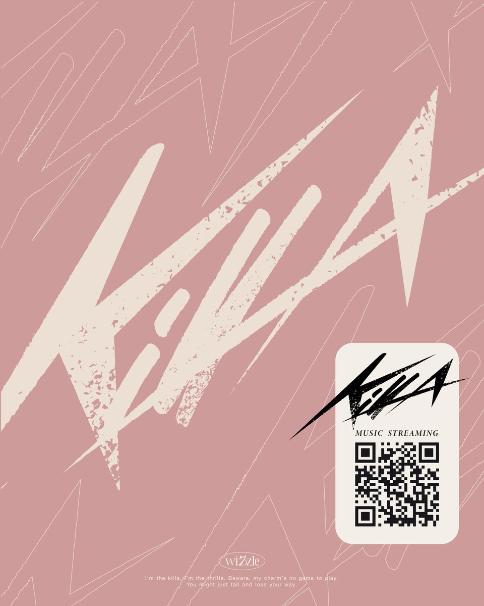 SLAY OR BE SLAIN!

Wizzle - KILLA 

OFFICIAL MV &amp; STREAMING RELEASE
05.08.25 | 7PM (GMT+7)
YouTube : RS Music Thailand

PRE-SAVE :  wizzle.lnk.to/killa

#Wizzle_KILLA
#Wizzleth 
#BRIQ #RSMUSIC