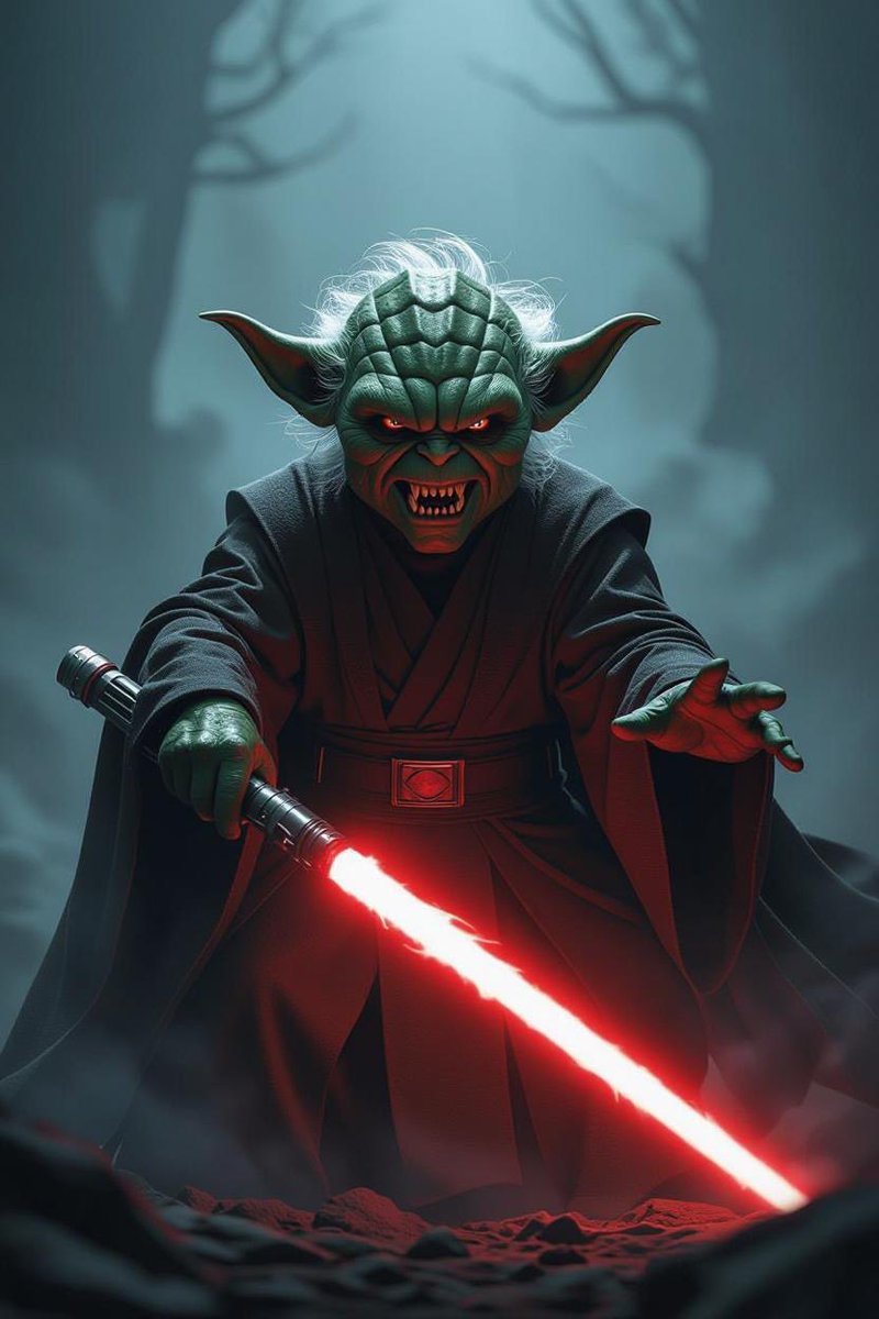 DadthaGeek's tweet photo. Darth Yoda https://t.co/hVZG54HJlb