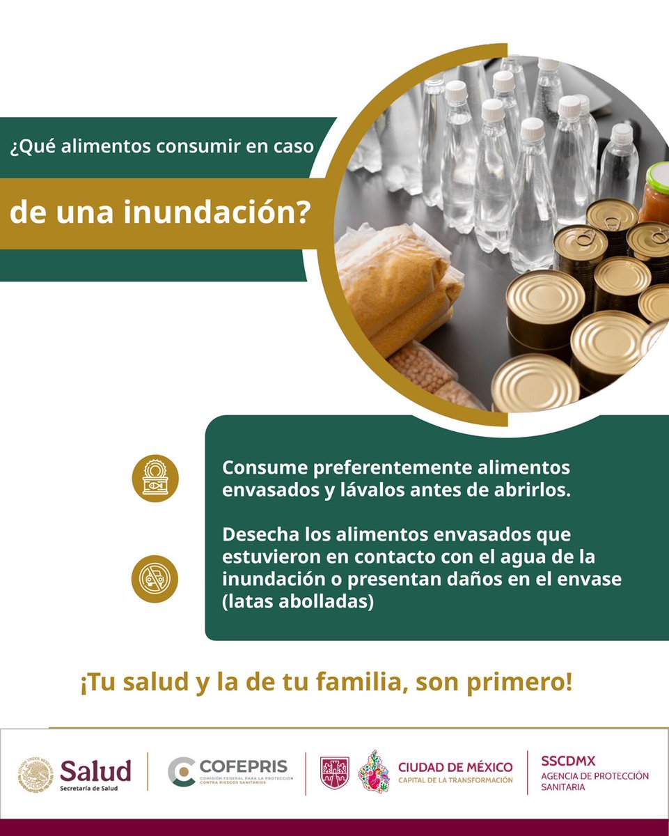 De acuerdo con el #GobiernoCDMX, el junio de este año presentó en la capital precipitaciones muy por encima de lo registrado en las últimas cinco décadas.🌧️

🚨Saber cómo actuar en #emergencias, en lo que llegan los brigadistas, es indispensable.