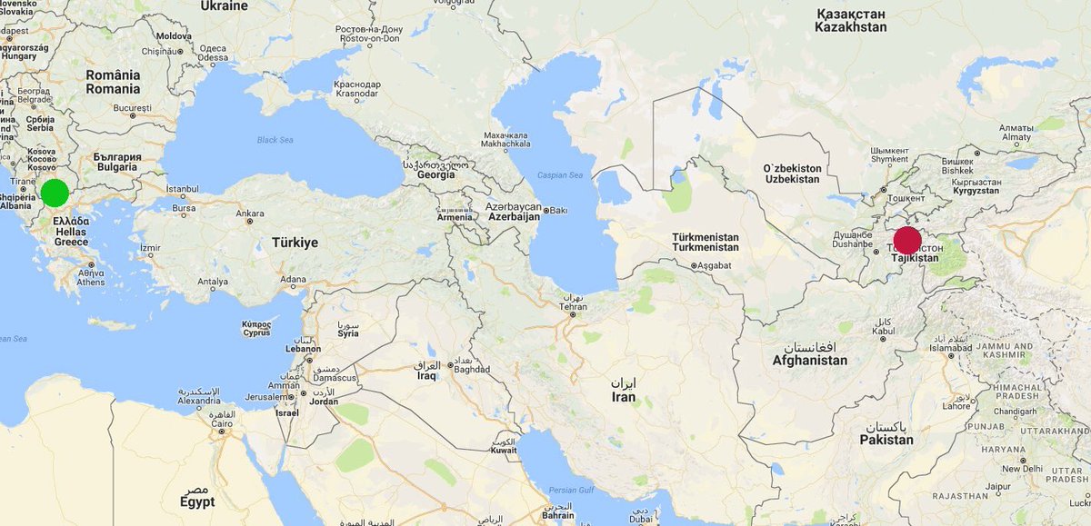 Enver Paşa soldaki yeşil noktada doğdu sağdaki kırmızı noktada şehit oldu. Bir büyük yangın mevsiminin evladıydı; o devranda tutuşarak dünyaya veda etti. Şehadetinin 103. yılında aziz ruhuna el fatiha...