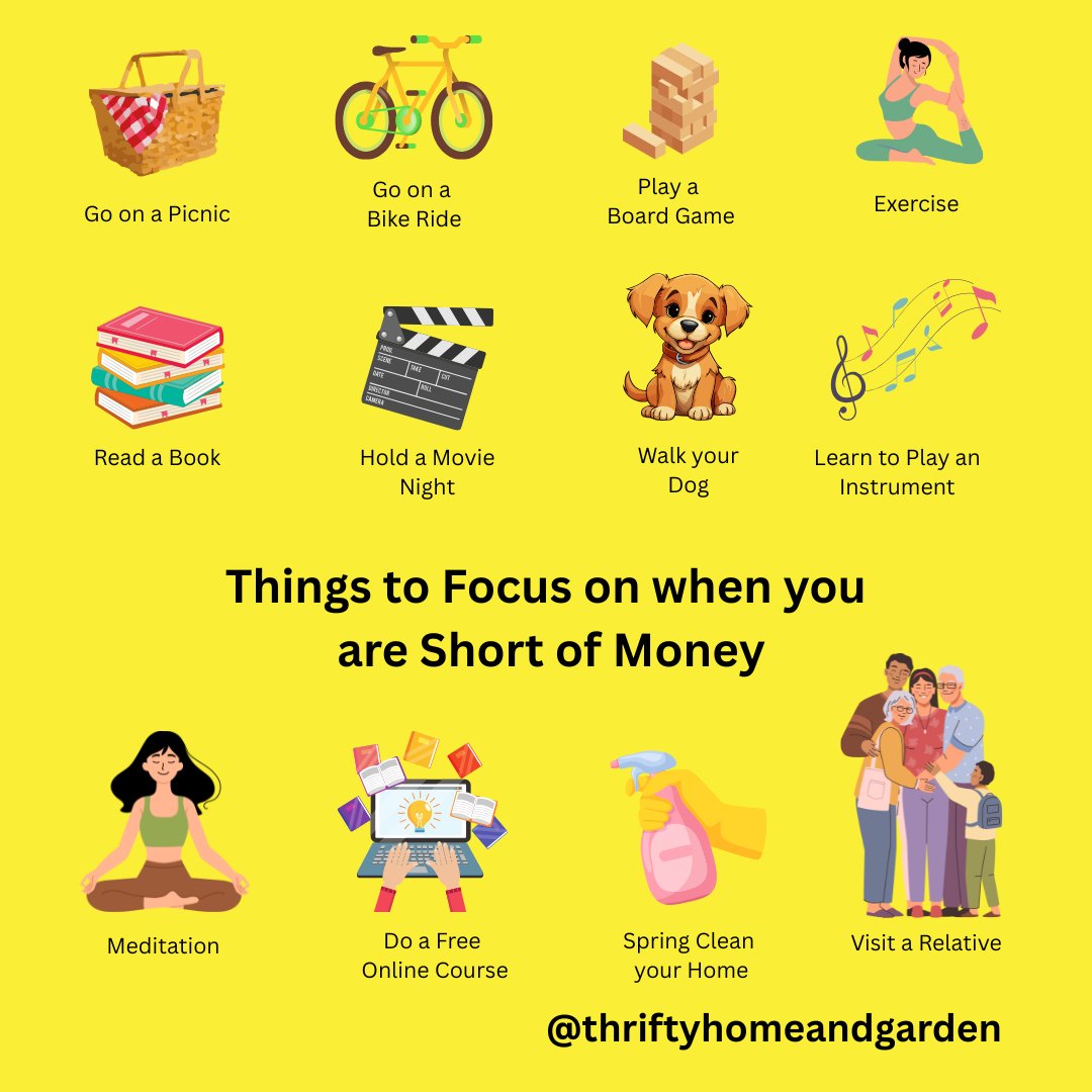 thriftyhomegrdn's tweet photo. Short of Money! 🧡
https://t.co/PUxnqkyWXh
#shortofmoney #livingonabudget #thingstodoforfree #thriftyliving #savvyliving #costofliving #homeandgarden #livewellforless #freetodo #freestuff #livelifewell #budgeting #budget #budgetlifestyle https://t.co/NIjN9eSwLB
