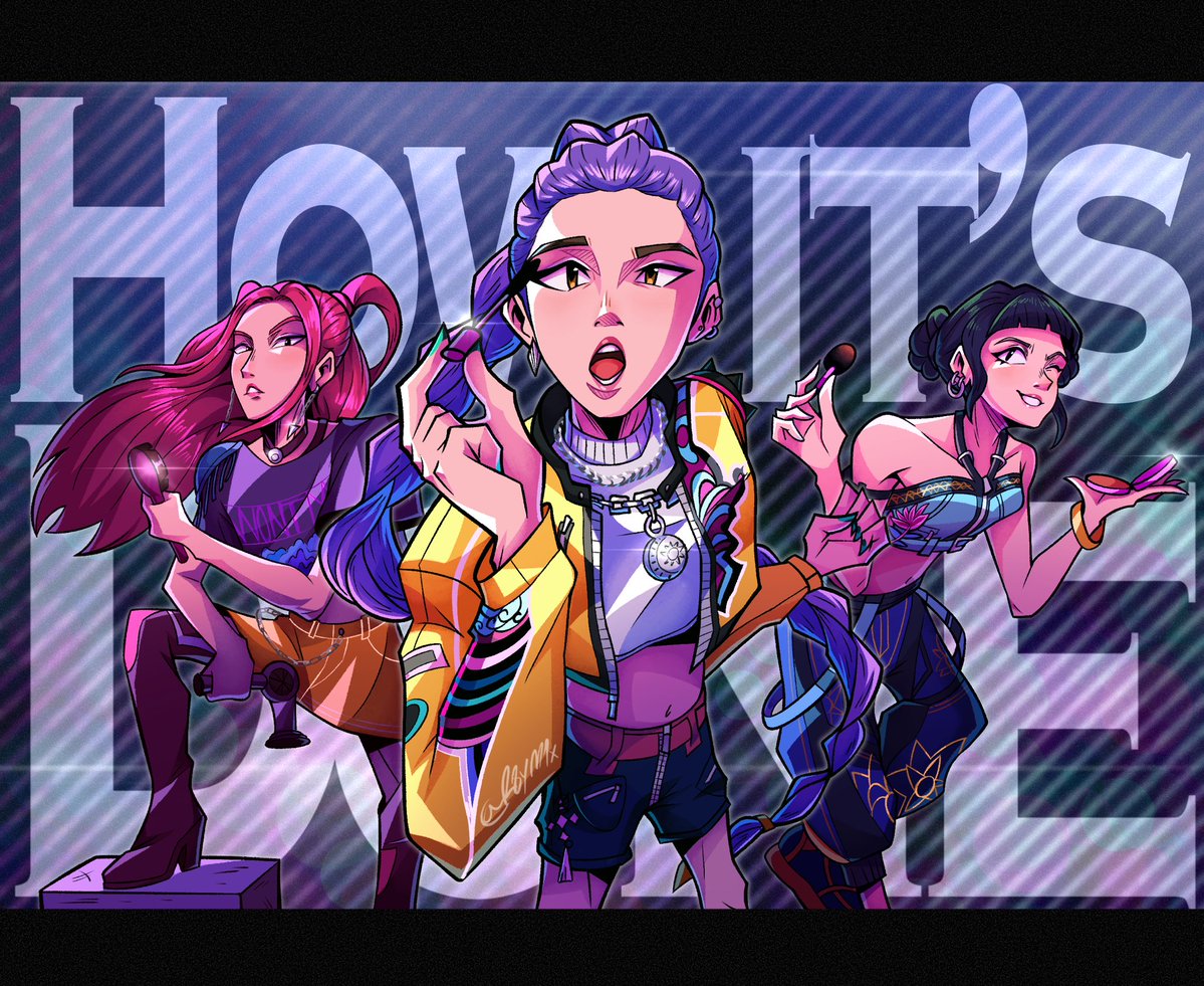 "Heels, nails, blade, mascara" 👠💅🗡️👁️

#KPOPDEMONHUNTERS