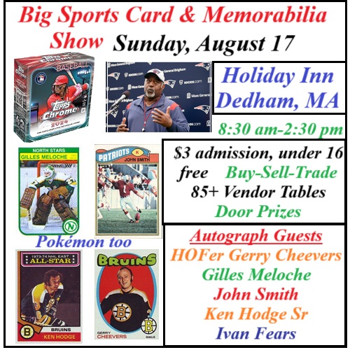 cardboardpromotions (@cardshowsma) on Twitter photo Did you have a good time at our Solomon Pond Mall card show Saturday ? Thanks for the great turnout and special thanks to my show staff & the <a href="/SolomonPondMall/">Solomon Pond Mall</a> for being great to work with......We're back here Saturday, September 13. Not sure if Pikachu can make it (again) but Did you have a good time at our Solomon Pond Mall card show Saturday ? Thanks for the great turnout and special thanks to my show staff & the <a href="/SolomonPondMall/">Solomon Pond Mall</a> for being great to work with......We're back here Saturday, September 13. Not sure if Pikachu can make it (again) but
