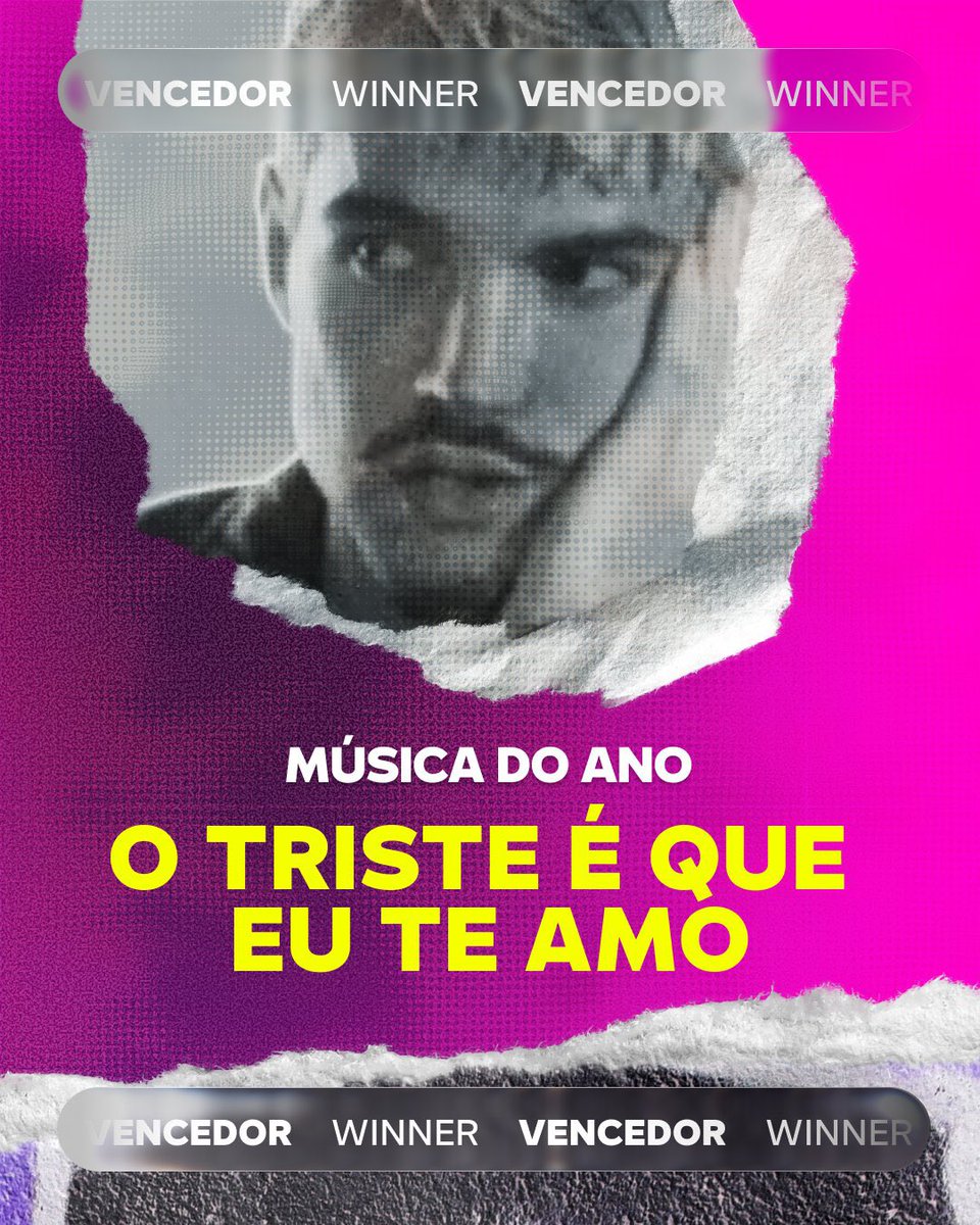 Jão Streams (@jaostreamss) on Twitter photo O Triste É Que Eu Te Amo venceu a categoria Música do Ano do <a href="/secawards/">SEC Awards</a>.
Contabilizando, Jão ganhou 3 das 4 categorias que foi indicado. O Triste É Que Eu Te Amo venceu a categoria Música do Ano do <a href="/secawards/">SEC Awards</a>.
Contabilizando, Jão ganhou 3 das 4 categorias que foi indicado.
