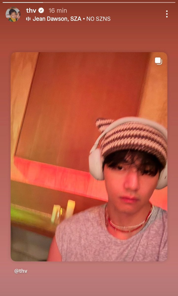 📸 | #V / #TAEHYUNG INSTAGRAM STORY

Actualización de la cuenta de #Tae en IG

🔗:instagram.com/stories/thv/36…