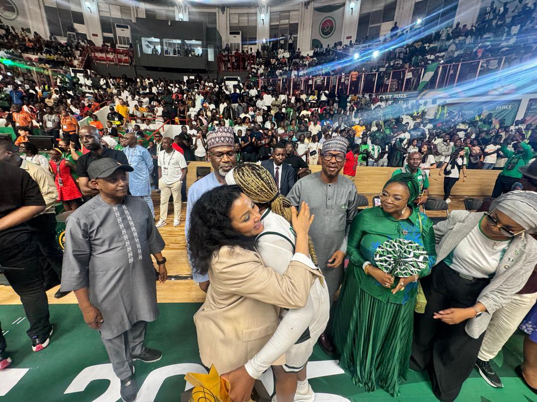 From the football pitch to the basketball court, our Nigerian sports women just keep making history. 

Huge congratulations to <a href="/DtigressNG/">DTigress</a> on clinching their 5th consecutive and 7th AfroBasket title! 🏀🇳🇬

Just a week ago, our indomitable Super Falcons lifted Nigeria to new