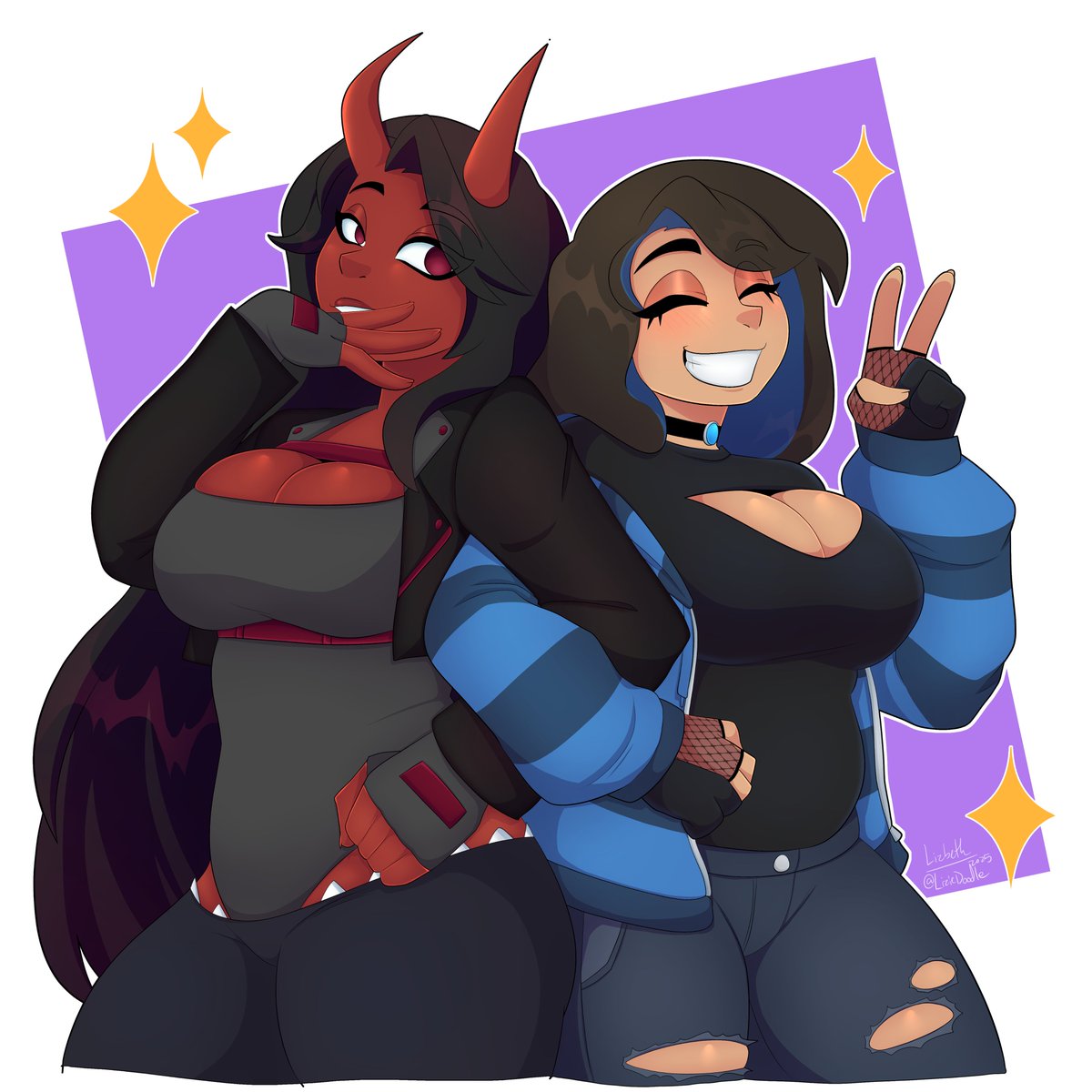 Commission done for <a href="/Rose__lover_/">~Scarlet~</a> 🌹💙
