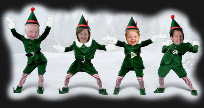 jjhm33's tweet photo. it's not xmas yet but what happened to the simpler times of having your families heads shit-ily photo shopped into dancing elves that you could EMAIL to all of your closest loved ones. what a time. to be alive. https://t.co/WX8zuW8eyC