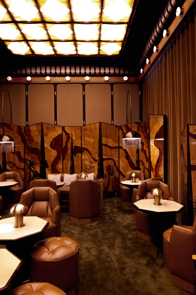 luusssso's tweet photo. Blown away by this speakeasy design in the south of France https://t.co/8zaWm1uSFY