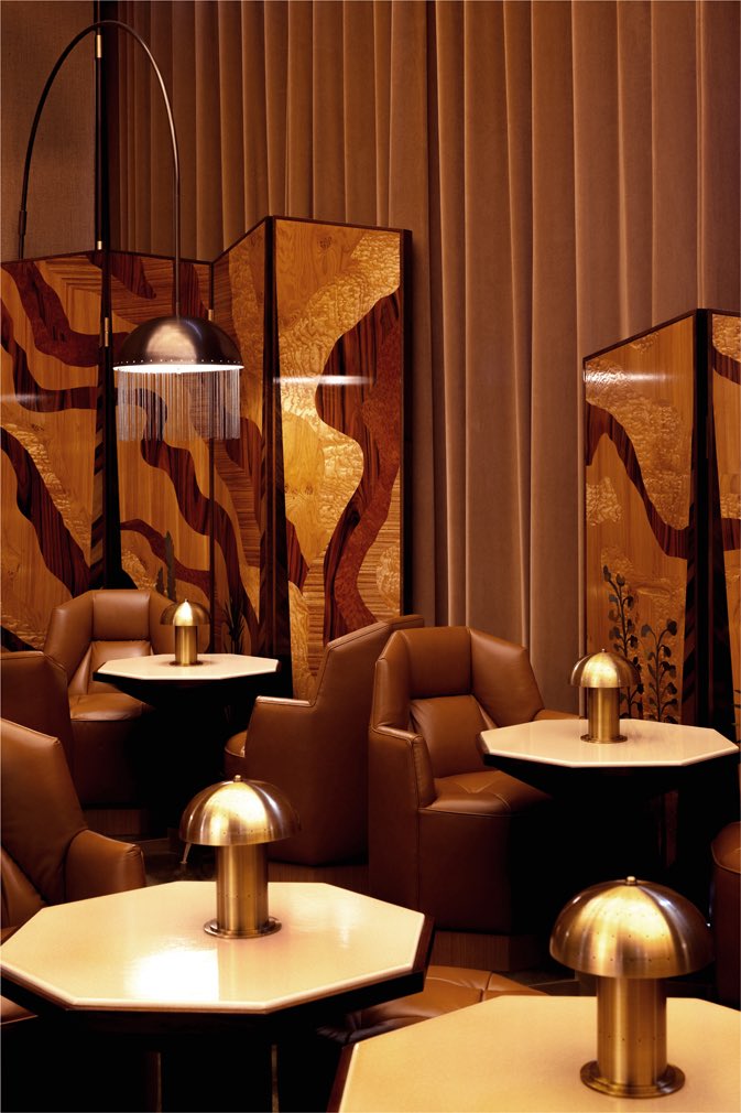 luusssso's tweet photo. Blown away by this speakeasy design in the south of France https://t.co/8zaWm1uSFY
