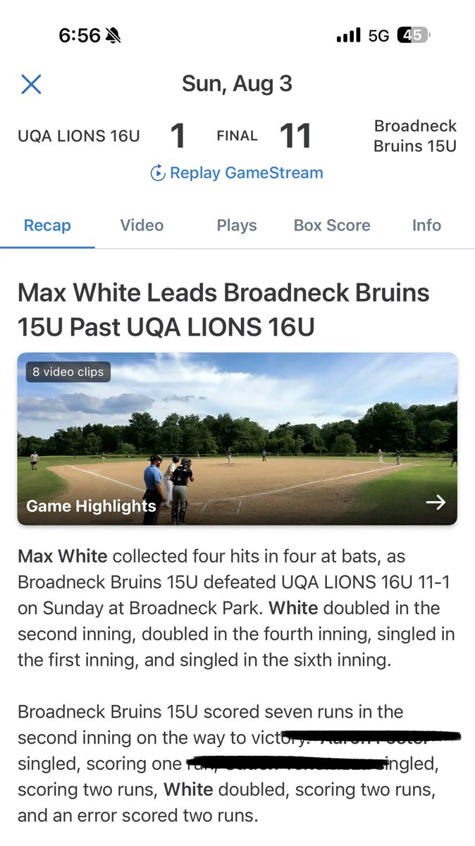 Maxwell White tweet media