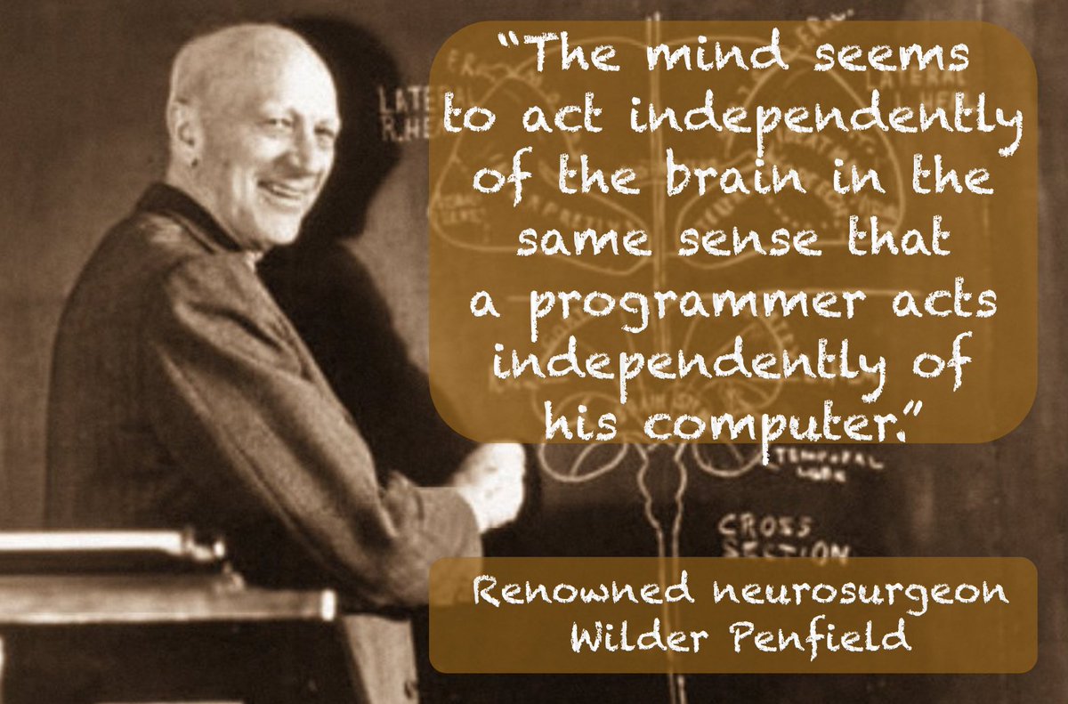 BLESSED_in_Sim's tweet image. The mind is not a byproduct of the brain. Materialists have it wrong. Agree?