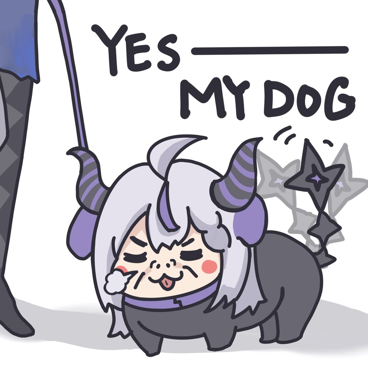 YES MY DOG #laplus_artdesu