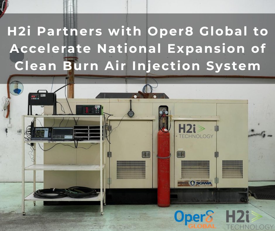 NewEnergyOpps's tweet photo. H2i Technology Limited is pleased to announce a new reseller partnership with Oper8 Global, a subsidiary of VIRIDIS Green Data Centres Limited and part of the New Energy Opportunities (NEO) Group.

This partnership represents a major step in H2i’s national rollout, following successful installations of its Clean Burn Air Injection System technology across Asia and the Middle East.

H2i’s proprietary system manages the injection of gas into the air intake of diesel engines, with a focus on heavy equipment, to significantly reduce emissions and fuel usage.

Independently tested and commercially deployed, the technology has demonstrated:
Up to 27% fuel savings
Up to 19% reduction in CO₂ emissions
Up to 31% reduction in nitrogen oxides (NOx)
Up to 44% reduction in exhaust opacity

These results were achieved on large diesel generators operating under commercial conditions, validating H2i’s performance in harsh and high-demand environments. For large diesel operators, the system offers the potential to save millions of dollars annually in fuel costs—delivering a rapid return on investment while supporting environmental goals.

By partnering with Oper8—who has delivered solutions to enterprise and government clients including CSIRO, Telstra, Vocus, NBN, the University of Melbourne, and multiple government departments—H2i is well-positioned to scale deployment across Australia's infrastructure, resources, and telecommunications sectors.

Both companies are currently working to finalise an installation with a major Australian customer, which is expected to anchor a significant sales pipeline.

David Vinson, Chairman of H2i Group, said:
“It’s great to begin generating opportunities in Australia after completing successful trials across Asia and the Middle East with some of the world’s largest companies. We’re proud to partner with Oper8 to help Australian organisations reduce emissions and lower costs with proven, ready-to-deploy technology.”

Mike Bull, Managing Director of VIRIDIS and Oper8 Global, said:
“This partnership gives our sales team an excellent opportunity to cross-sell across our client network, where we believe there is a real and growing demand for this kind of fuel-reduction technology. It’s a natural fit for our customers who rely on mission-critical, high-load infrastructure.”

Will Davidson, CEO of New Energy Opportunities Limited (NEO), added:
“It’s fantastic to see cross-pollination happening across the NEO portfolio. Connecting H2i’s emissions-reduction technology with Oper8’s customer base reflects our broader strategy of delivering practical, clean energy solutions on a global scale.”

Invest Now!
https://t.co/8dR3jYAFXL

#DataCentres #GreenDataCentres #ModularDataCentres #CyberSecurity #CloudServices #DigitalInfrastructure #DataCentreManagement #CleanEnergy #Hydrogen #RenewableEnergy #GreenHydrogen #SustainableEnergy #GreenEnergy #HydrogenFuel #EnergyInvestment #HydrogenEconomy