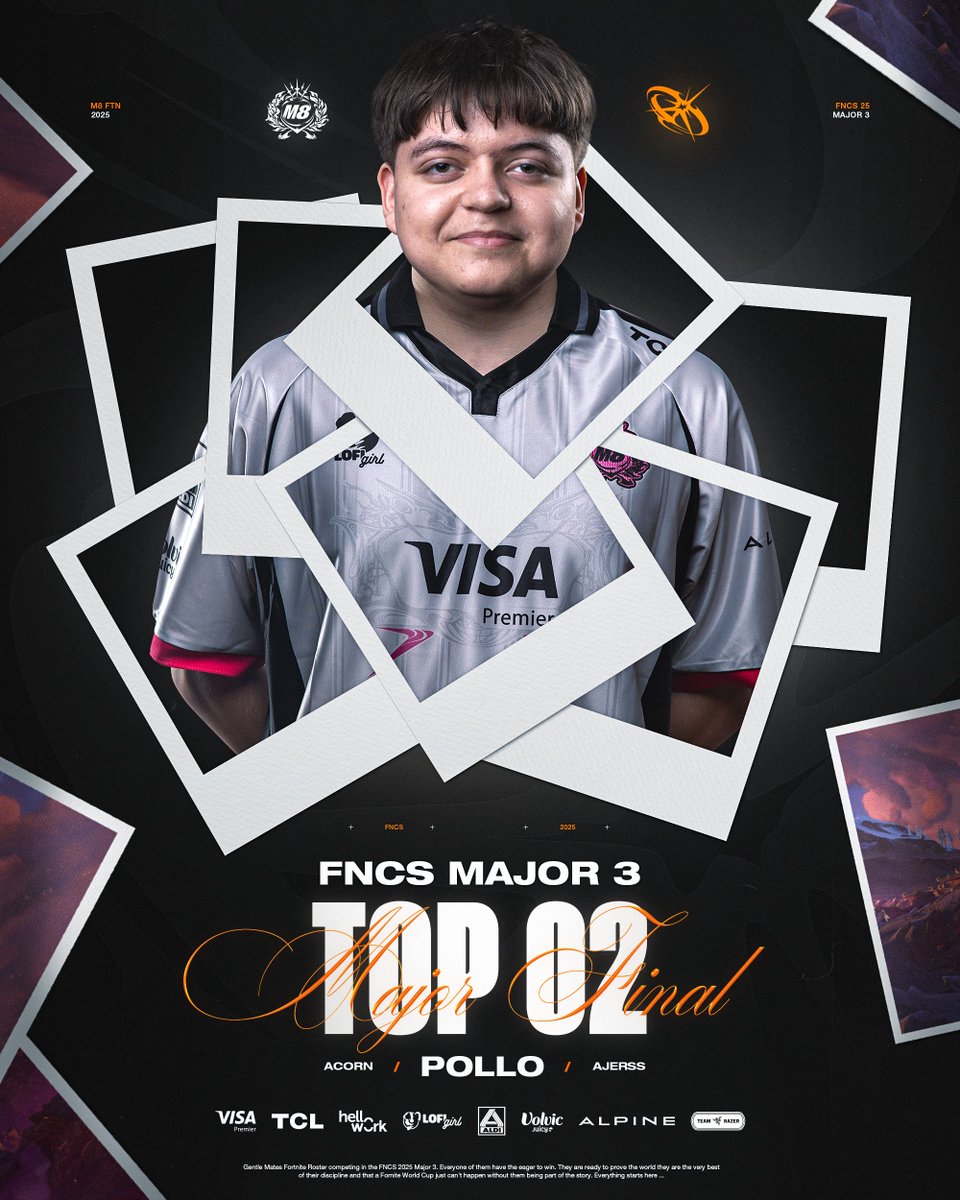 Top 2 de Pollo au Major 3 ! #M8WIN 

Ça s’est joué à seulement 4 points… 4 petits points