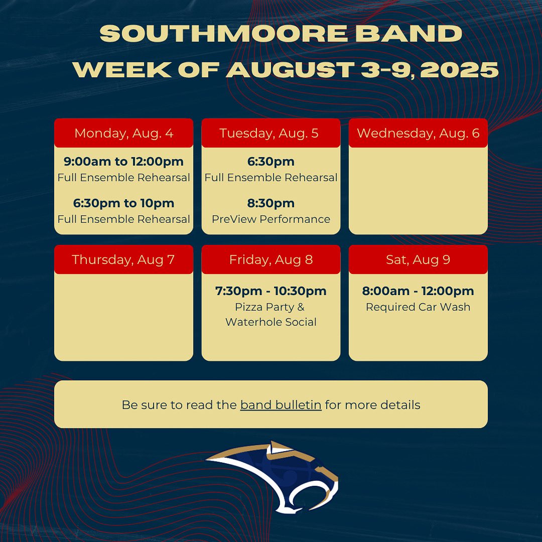 Southmoore Band (@southmooreband) on Twitter photo 