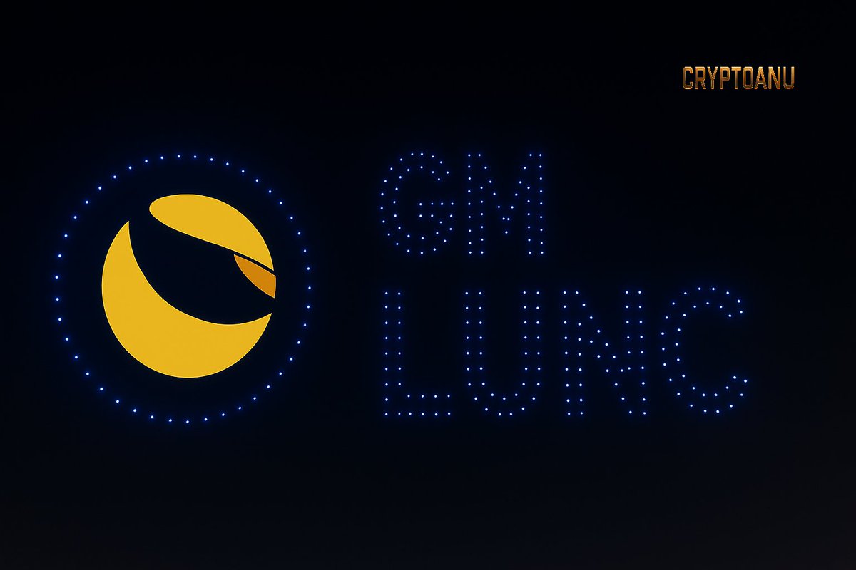 CryptoAnu_'s tweet image. WHEN DRONES LIGHT UP THE SKY WITH $LUNC, YOU KNOW THIS IS BIGGER THAN A COIN.
THIS IS A MOVEMENT. A SIGNAL. A FUTURE BEING WRITTEN IN LIGHT.

#LUNC #DroneShow #TerraClassic #Crypto