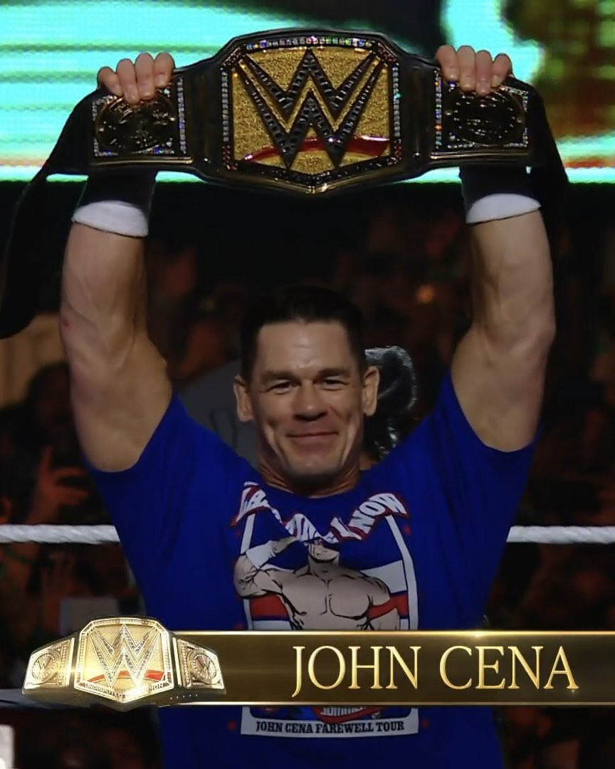 THIS. IS. HAPPINESS. 🥹 🐐 

<a href="/JohnCena/">John Cena</a> #SummerSlam