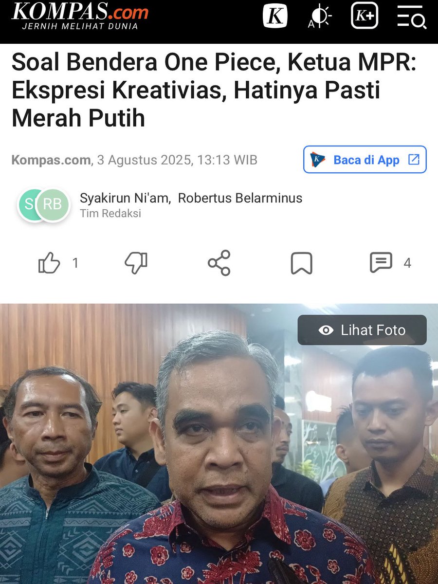 Ada yg luarnya bajak laut, dalemnya tetep merah putih. 🇲🇨

Ada jg yg luarnya merah putih, tp dalemnya asu, Pak. 😂