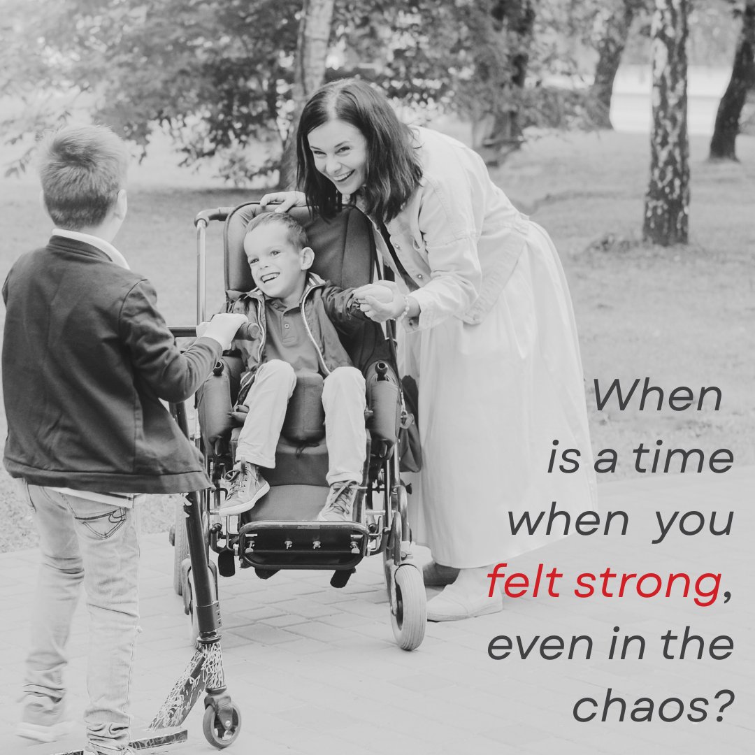 Strength doesn’t always look calm...it shows up in the storm. 🌪️⁠
⁠
Think back - When did you rise this week, even in the mess?⁠

Share it below, no matter how small it feels. You earned that win.👇️

#StrongInTheStorm #CaregiverWins #SundayReflection #BadassAdvocate