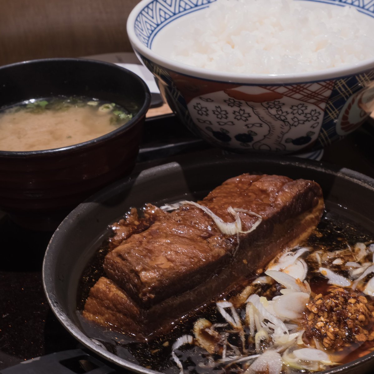 #吉野家の豚角煮 抜群に美味しかったです😍 #吉野家