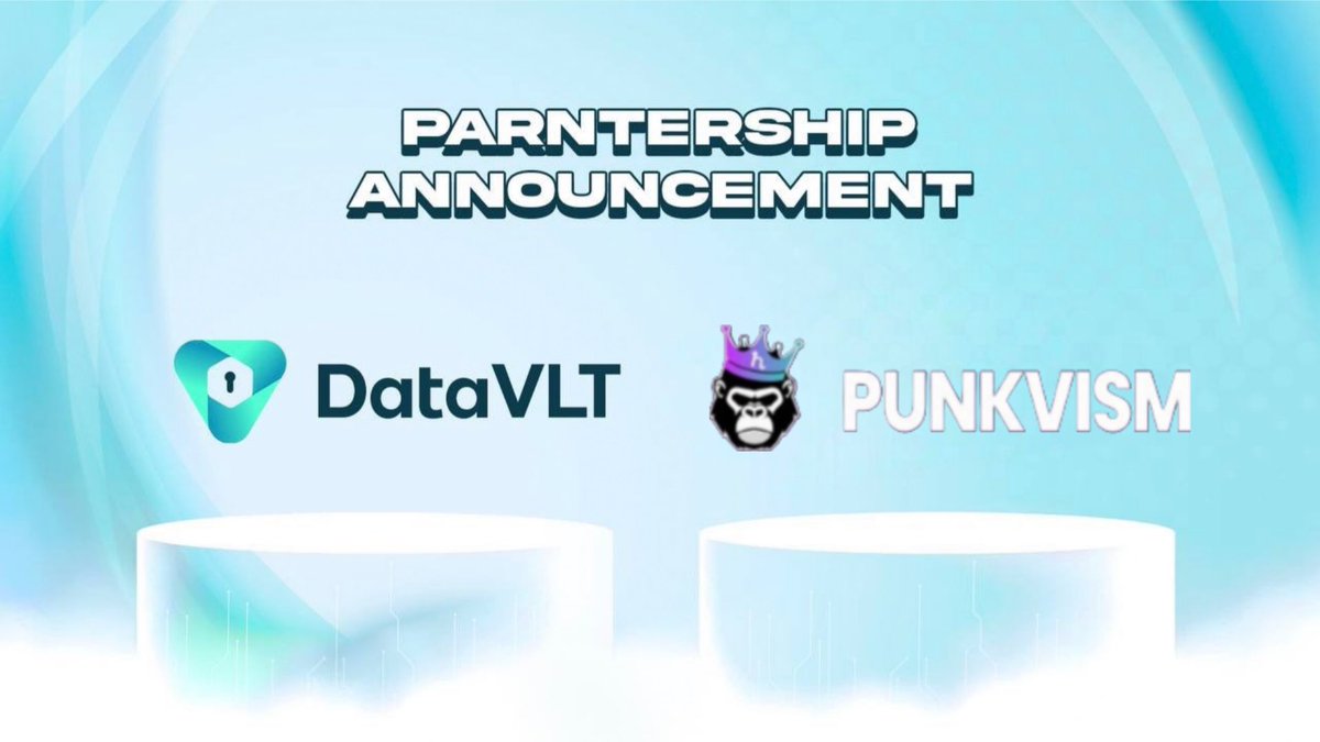 🎁 DataVLT X Punkvism United Giveaway!

Win 1 PunkyHAG NFT!

To Enter:
✅ Follow <a href="/DataVLTAI/">DataVLT</a> &amp; @punkvism
✅ Like this post, comment, and tag 3 friends
✅ Like &amp; RT the pinned post
✅ Join our communities: t.me/DataVLTAI / discord.gg/punkvism

⏳ 72 hours