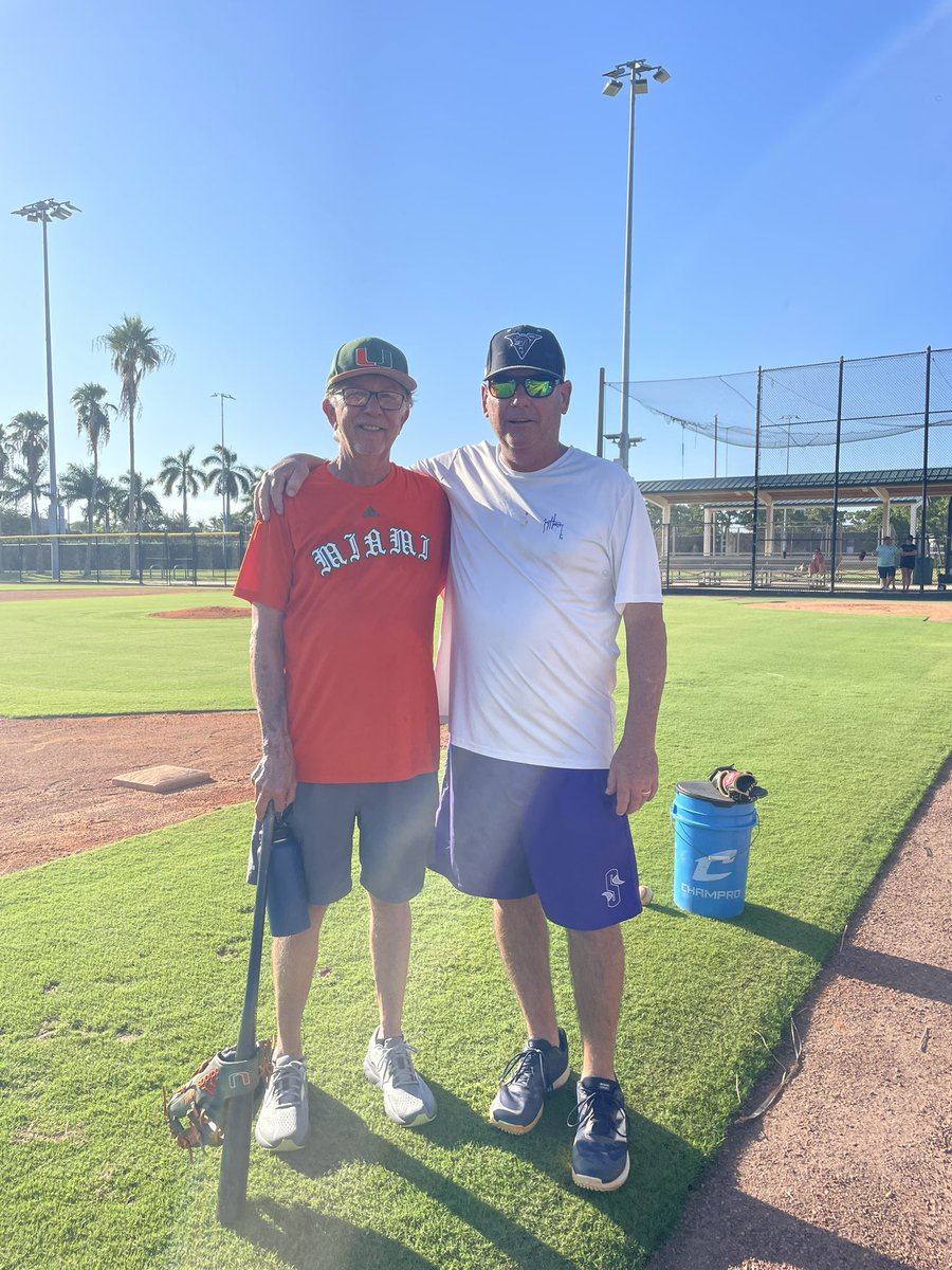 Had the pleasure of being on same field as this legend!!  Nice to see you Coach