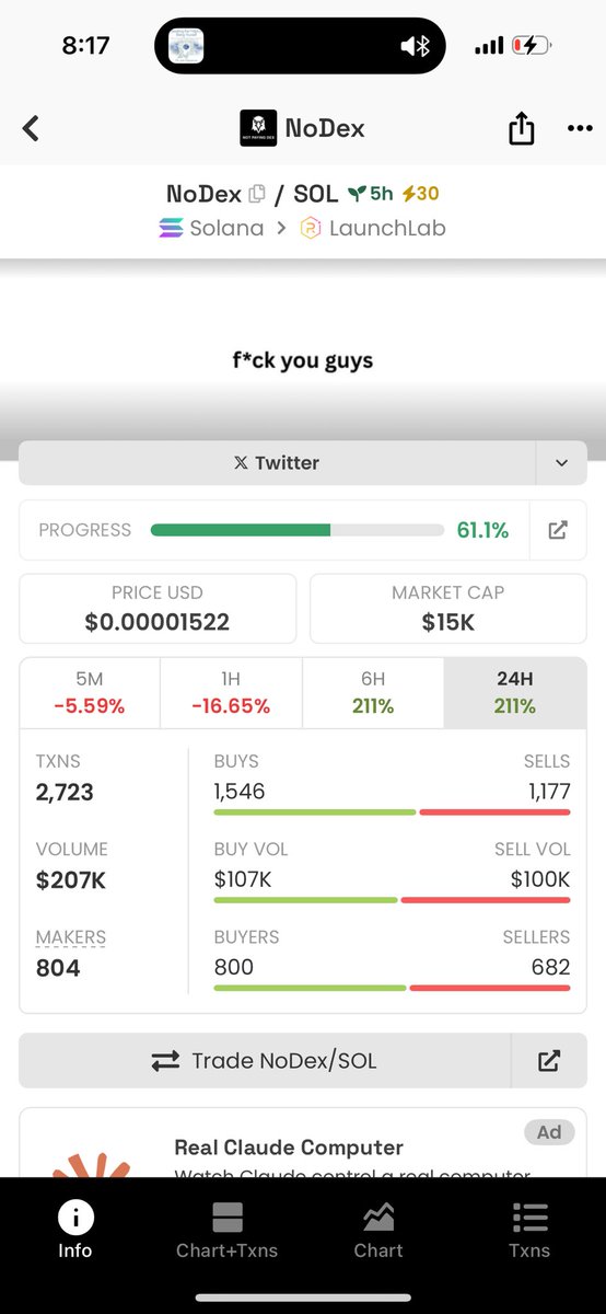 fakespaceeeeee's tweet image. Not fading #NoDex

Too good 

8JdiDuoXSMriA5BKRekNVNxVpPPTH3gXkVXXa3Ggbonk